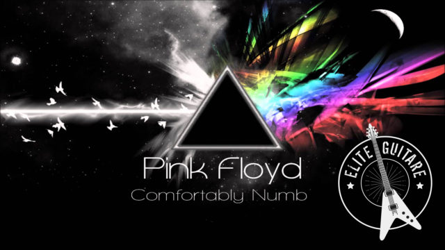 Apprendre à la guitare Comfortably numb Pink Floyd